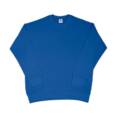 Sg Férfi pulóver hosszú ujjú SG Raglan Sweat - M, Király kék