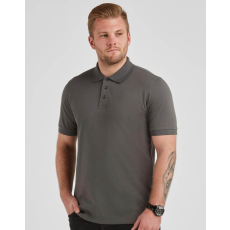 Sg Férfi rövid ujjú galléros póló SG Signature Stretch Tagless Polo 4XL, Mély fekete