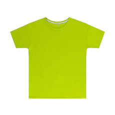 Sg Gyerek rövid ujjú póló SG Kids' Perfect Print Tagless Tee -116 (5-6/M), Lime zöld