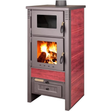 SG PRO 2211508 TAURUS Kályha, bordó, 12 kW, 60-80 m2 kályha, kandalló