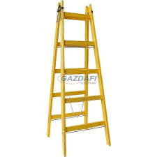 SG PRO Falétra, A05, 165cm, 5 fokos, lakkozott létra és állvány