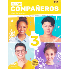 SGEL-Educacion NUEVO COMPANEROS 3  ALUMNO nyelvkönyv, szótár