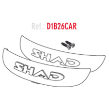 SHAD SH26 Reflektorok Fehér egyéb motorkerékpár alkatrész