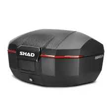 SHAD SH51 Carbone felső doboz SHAD  Vázak, idomok, kiegészítők Dobozok egyéb motorkerékpár alkatrész