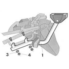 SHAD Top Master rögzítőkészlet - Suzuki SHAD Vázak, idomok, kiegészítők Doboz konzol, kiegészítők egyéb motorkerékpár alkatrész