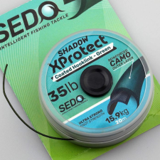 Shadow Xprotect - Bevonatos előkezsinór Coated Hooklink Green 25lbs 20m horgászzsinór