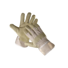  SHAG komb.téli kesztyű sárga fehér - 10 védőkesztyű