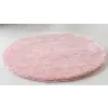 Shaggy szőnyeg  Crystal plüss (Pink) Kerek 80cm Púder