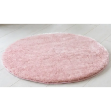  Shaggy szőnyeg  Crystal plüss (Pink) Kerek 80cm Púder lakástextília