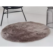  Shaggy szőnyeg Super plüss (Mink) Kerek 100cm Sötét Bézs lakástextília