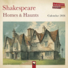  Shakespeare Birthplace Trust: Shakespeare Homes and Haunts Wall Calendar 2026 (Art Calendar) (Kalendář/Diář)