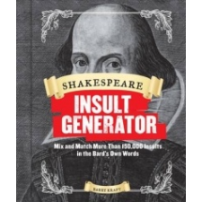  Shakespeare Insult Generator – Barry Kraft idegen nyelvű könyv