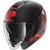 Shark CITYCRUISER Genome Nyitott sisak Fekete-Piros