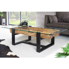 Shark Design dohányzóasztal Shark 130 cm teak bútor