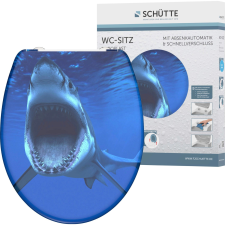 SHARK duroplaszt WC-ülőke leeresztő automatikával és gyorszárral takarító és háztartási eszköz