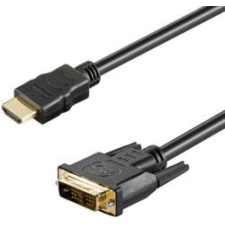 Sharkoon Adapterkabel HDMI &gt; DVI-D (24+1) kábel és adapter