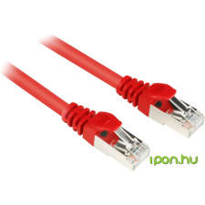 Sharkoon Cat.6/Cat.6 1.5 m hálózati kábel Vörös 1,5 M Cat6 SF/UTP (S-FTP) kábel és adapter