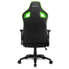 Sharkoon Elbrus 2 gaming szék fekete-zöld (4044951027682) (4044951027682) - Gamer Szék forgószék