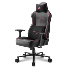 Sharkoon Gamer szék - Skiller SGS30 Black/Pink (állítható magasság; állítható kartámasz; szövet; acél talp; 130kg-ig) forgószék