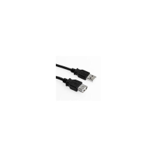 Sharkoon Kabel USB 2.0 Verlängerung  1,0m           schwarz (4044951015405) kábel és adapter