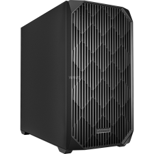 Sharkoon MK3 Mini Torony Számítógépház + 2 x 120mm ventillátor - Fekete (4044951041732) számítógép ház