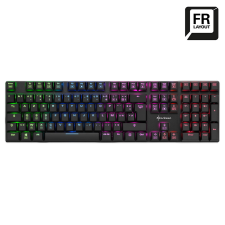 Sharkoon PureWriter RGB (Kailh Blue) Mechanikus USB Gaming Billentyűzet FR - Fekete (4044951027903) billentyűzet