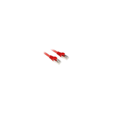 Sharkoon RJ45 CAT.6 SFTP piros 0,25m (4044951014897) (4044951014897) kábel és adapter