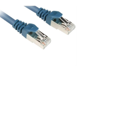 Sharkoon S/FTP CAT7a Patch kábel 2m Kék (4044951029624) kábel és adapter