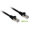Sharkoon UTP Összekötő Fekete 20m 4044951020393
