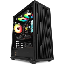Sharkoon VK2 RGB (schwarz, Tempered Glass) (4044951041206) számítógép ház