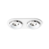  SHARM R II süllyesztett lámpa fehér króm 230V LED 2x10W 24° 3000K
