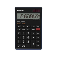 Sharp EL145TBL napelemes asztali számológép számológép