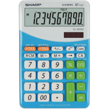 Sharp EL-M332 számológép kék számológép