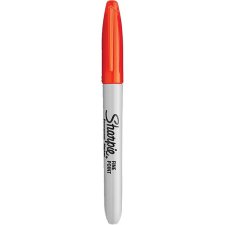 Sharpie Alkoholos marker, 0,9 mm, gömbölyű, Sharpie Fine, narancs (NSH0811030) filctoll, marker