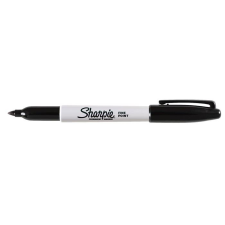 Sharpie Alkoholos marker, 1 mm, kúpos, sharpie &quot;fine point&quot;, fekete s0810930 filctoll, marker