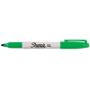 Sharpie Alkoholos marker, 1 mm, kúpos, SHARPIE "Fine Point", zöld