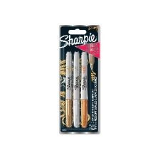 Sharpie : Alkoholos marker - METALLIC készlet / 3db - Egyéb filctoll, marker