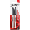 Sharpie Marker Fein Rundspitze schwarz 2er Blister (1985860)