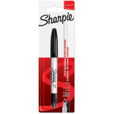 Sharpie Marker Twin Tip Extra Fein + Fein schwarz Blister (1985877) filctoll, marker