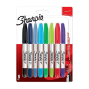 Sharpie Permanentmarker Twin Tip verschied.Farben 8er Blister (2065409)