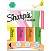 Sharpie Textmarker Fluo XL 4er G/O/P/G Blister (2190473)