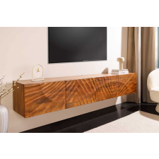 Shayla Design függő TV asztal Shayla 200 cm barna mangó bútor