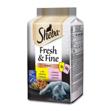Sheba 6x50 g Mini húsos csirke-marha-kacsa (088) macskaeledel