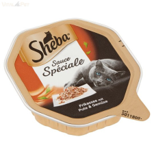 Sheba 85 g alutálcás pulyka+zöldség macskaeledel