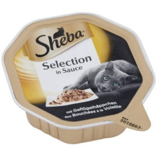 Sheba Adult Alutálcás – Szárnyas szószban – 4×85 g macskaeledel