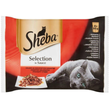 Sheba Alutasak 4 Pack Cuisine Húsos macskaeledel