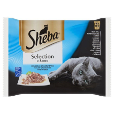 Sheba alutasak 4 pack halas 4x85g Multipack macskaeledel