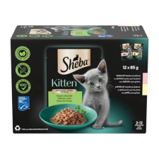 Sheba Kitten mix - Alutasakos  (12x85g) macskaeledel