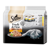  Sheba Mini Fresh & Fine alutasakos macskaeledel - baromfi 15 x 50 g