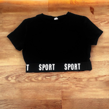 Shein Sport feliratos haspoló plüssfigura